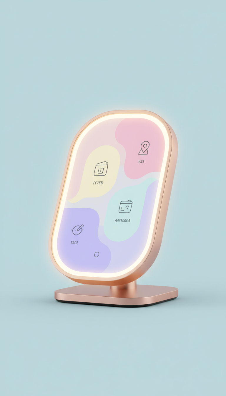 Smart LED Vanity Mirror With Touch Controls